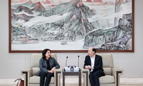 進出口銀行浙江省分行黨委書記、行長孫娟曉蒞臨桐昆調研