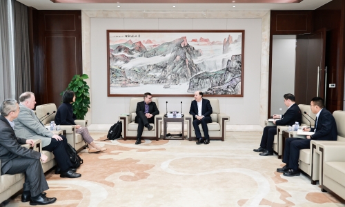 科氏技術(shù)總裁Adam Sackett一行訪(fǎng)問(wèn)桐昆