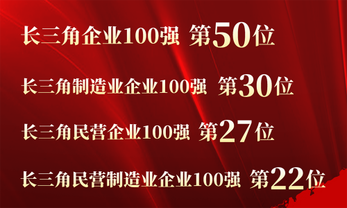 第50位！桐昆控股入圍2023長三角百強企業