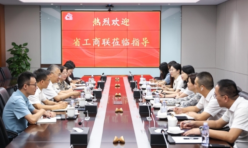 浙江省委統戰部副部長、省工商聯黨組書記鄭敏強蒞臨桐昆調研