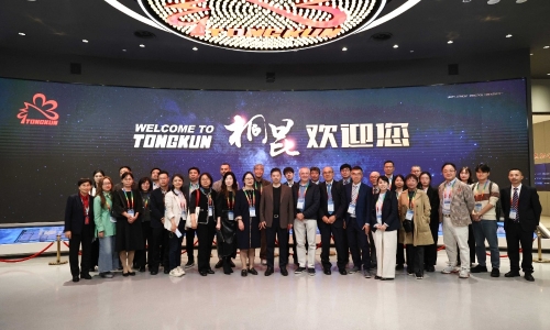 ISO/TC38/CAG主席顧問團參訪桐昆